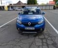 Синий Рено Сандеро СтэпВэй, объемом двигателя 1.5 л и пробегом 253 тыс. км за 8300 $, фото 9 на Automoto.ua