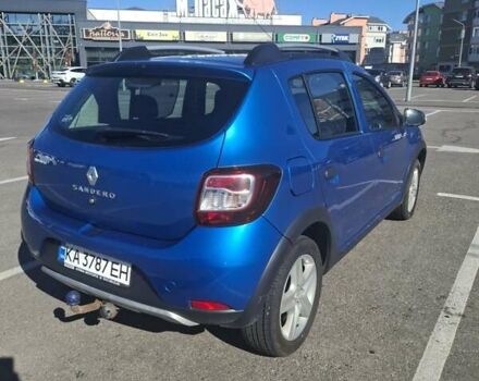 Рено Сандеро СтэпВэй 2013 в Киеве на Automoto.ua Синий Рено Сандеро СтэпВэй, объемом двигателя 1.5 л и пробегом 234 тыс. км за 6700 $, фото 6 на Automoto.ua