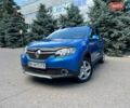 Синий Рено Сандеро СтэпВэй, объемом двигателя 1.5 л и пробегом 140 тыс. км за 5600 $, фото 8 на Automoto.ua