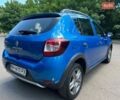 Синий Рено Сандеро СтэпВэй, объемом двигателя 1.5 л и пробегом 140 тыс. км за 5600 $, фото 13 на Automoto.ua