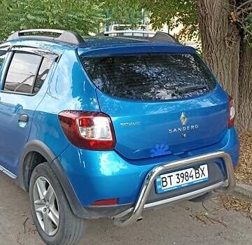 Синій Рено Сандеро СтепВей, об'ємом двигуна 1.46 л та пробігом 62 тис. км за 11000 $, фото 2 на Automoto.ua