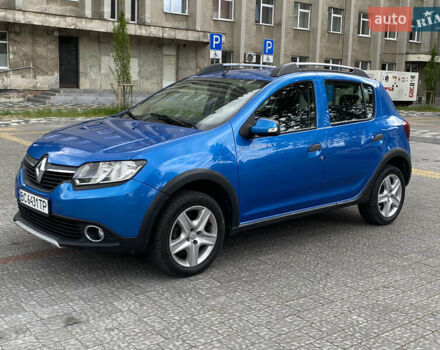 Синій Рено Сандеро СтепВей, об'ємом двигуна 1.5 л та пробігом 218 тис. км за 8900 $, фото 1 на Automoto.ua