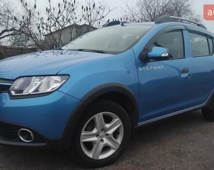 Синій Рено Сандеро СтепВей, об'ємом двигуна 1.6 л та пробігом 115 тис. км за 8300 $, фото 1 на Automoto.ua