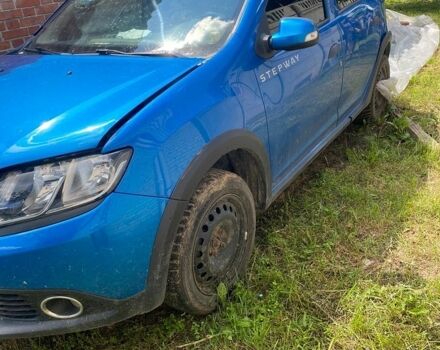 Синий Рено Сандеро СтэпВэй, объемом двигателя 1.46 л и пробегом 80 тыс. км за 2500 $, фото 1 на Automoto.ua