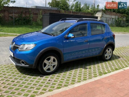 Рено Сандеро СтэпВэй 2015 в Львове на Automoto.ua Синий Рено Сандеро СтэпВэй, объемом двигателя 1.5 л и пробегом 216 тыс. км за 8500 $, фото 1 на Automoto.ua