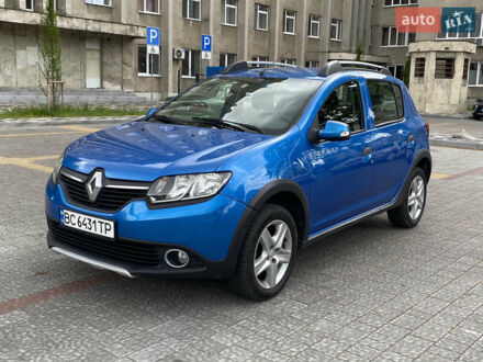Рено Сандеро СтэпВэй 2015 в Львове на Automoto.ua Синий Рено Сандеро СтэпВэй, объемом двигателя 1.5 л и пробегом 218 тыс. км за 8900 $, фото 1 на Automoto.ua