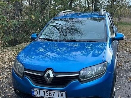 Синій Рено Сандеро СтепВей, об'ємом двигуна 1.5 л та пробігом 185 тис. км за 6800 $, фото 1 на Automoto.ua