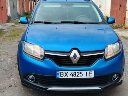 Рено Сандеро СтэпВэй 2016 в Хмельницком на Automoto.ua Синий Рено Сандеро СтэпВэй, объемом двигателя 1.46 л и пробегом 420 тыс. км за 7950 $, фото 1 на Automoto.ua