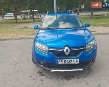 Синий Рено Сандеро СтэпВэй, объемом двигателя 1.46 л и пробегом 170 тыс. км за 9000 $, фото 1 на Automoto.ua