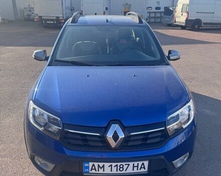 Синій Рено Сандеро СтепВей, об'ємом двигуна 0.9 л та пробігом 29 тис. км за 11800 $, фото 1 на Automoto.ua
