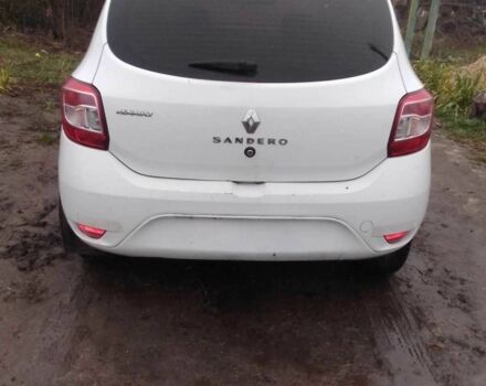 Белый Рено Сандеро, объемом двигателя 1.2 л и пробегом 356 тыс. км за 2200 $, фото 4 на Automoto.ua