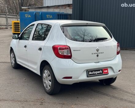 Белый Рено Сандеро, объемом двигателя 1.2 л и пробегом 152 тыс. км за 7290 $, фото 4 на Automoto.ua