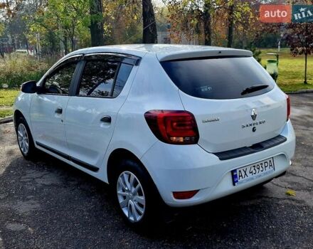 Білий Рено Сандеро, об'ємом двигуна 0.9 л та пробігом 13 тис. км за 9650 $, фото 14 на Automoto.ua