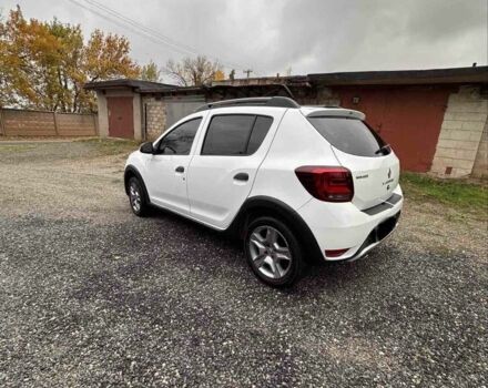 Білий Рено Сандеро, об'ємом двигуна 0.9 л та пробігом 57 тис. км за 9500 $, фото 3 на Automoto.ua