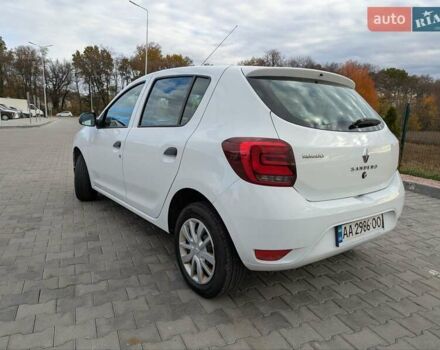 Рено Сандеро 2019 в Виннице на Automoto.ua Белый Рено Сандеро, объемом двигателя 1.46 л и пробегом 137 тыс. км за 8890 $, фото 7 на Automoto.ua