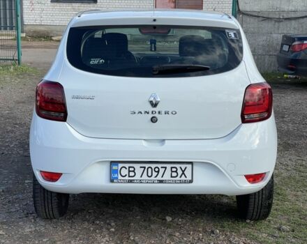 Білий Рено Сандеро, об'ємом двигуна 1 л та пробігом 31 тис. км за 8900 $, фото 4 на Automoto.ua