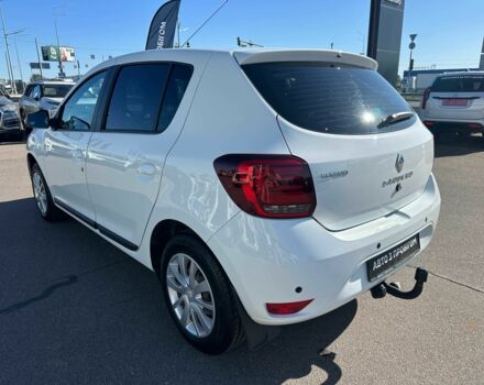 Белый Рено Сандеро, объемом двигателя 0.9 л и пробегом 106 тыс. км за 9300 $, фото 4 на Automoto.ua