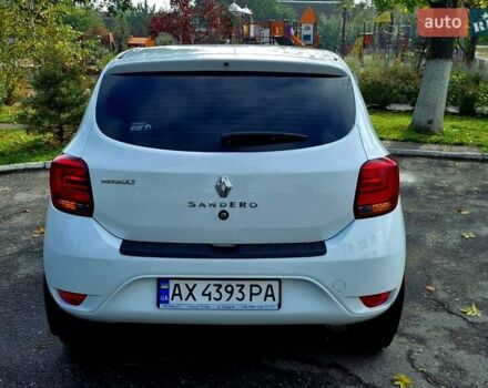 Білий Рено Сандеро, об'ємом двигуна 0.9 л та пробігом 13 тис. км за 9650 $, фото 15 на Automoto.ua