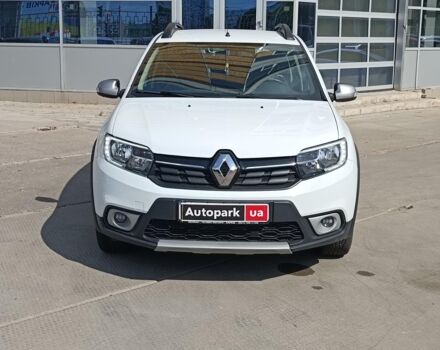 Белый Рено Сандеро, объемом двигателя 1.5 л и пробегом 80 тыс. км за 11290 $, фото 1 на Automoto.ua