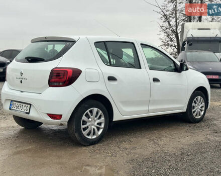 Білий Рено Сандеро, об'ємом двигуна 1 л та пробігом 36 тис. км за 9300 $, фото 21 на Automoto.ua