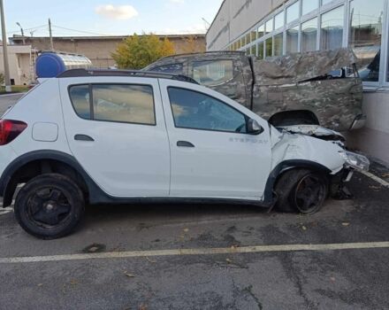 Белый Рено Сандеро, объемом двигателя 1 л и пробегом 100 тыс. км за 1300 $, фото 2 на Automoto.ua