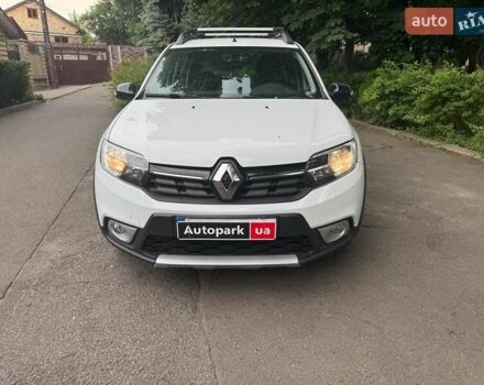 Белый Рено Сандеро, объемом двигателя 0.9 л и пробегом 68 тыс. км за 12490 $, фото 2 на Automoto.ua