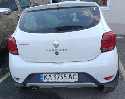 Белый Рено Сандеро, объемом двигателя 1 л и пробегом 100 тыс. км за 1300 $, фото 1 на Automoto.ua