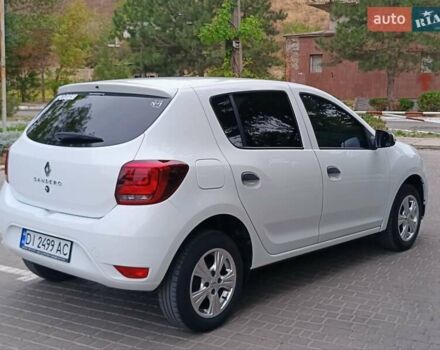Рено Сандеро 2020 в Одессе на Automoto.ua Белый Рено Сандеро, объемом двигателя 1 л и пробегом 57 тыс. км за 9200 $, фото 30 на Automoto.ua