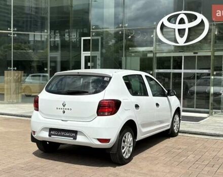 Белый Рено Сандеро, объемом двигателя 0.9 л и пробегом 73 тыс. км за 9990 $, фото 16 на Automoto.ua