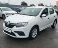 Белый Рено Сандеро, объемом двигателя 1 л и пробегом 93 тыс. км за 7990 $, фото 1 на Automoto.ua