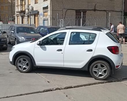 Белый Рено Сандеро, объемом двигателя 1.5 л и пробегом 80 тыс. км за 11290 $, фото 6 на Automoto.ua