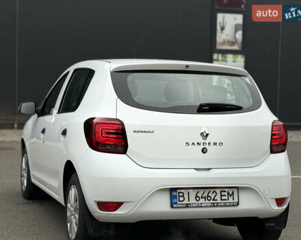 Белый Рено Сандеро, объемом двигателя 1 л и пробегом 102 тыс. км за 6800 $, фото 13 на Automoto.ua