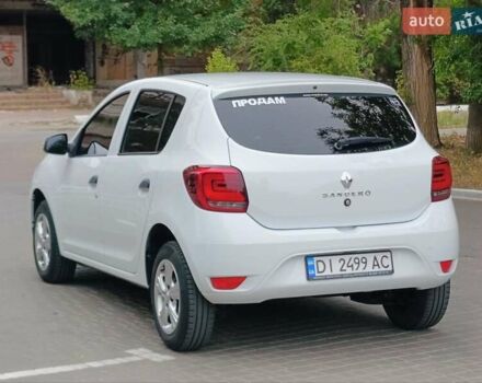 Рено Сандеро 2020 в Одессе на Automoto.ua Белый Рено Сандеро, объемом двигателя 1 л и пробегом 57 тыс. км за 9200 $, фото 4 на Automoto.ua