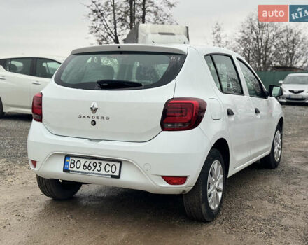 Білий Рено Сандеро, об'ємом двигуна 1 л та пробігом 36 тис. км за 9300 $, фото 18 на Automoto.ua