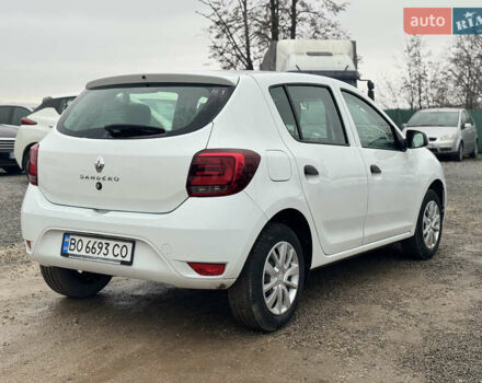 Білий Рено Сандеро, об'ємом двигуна 1 л та пробігом 36 тис. км за 9300 $, фото 19 на Automoto.ua