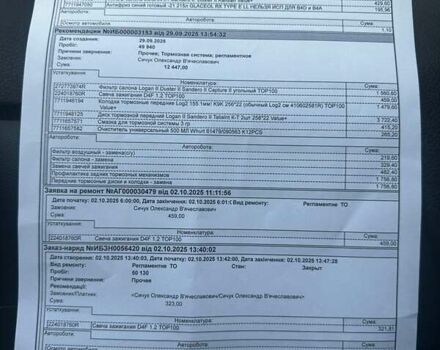 Білий Рено Сандеро, об'ємом двигуна 0.9 л та пробігом 53 тис. км за 9600 $, фото 23 на Automoto.ua