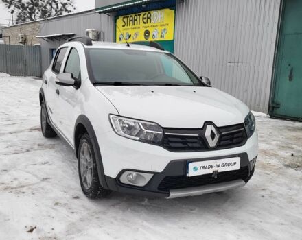 Белый Рено Сандеро, объемом двигателя 1.5 л и пробегом 75 тыс. км за 12500 $, фото 6 на Automoto.ua