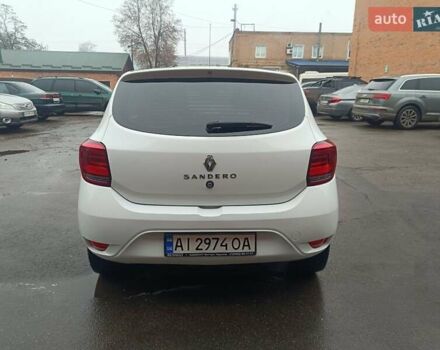 Білий Рено Сандеро, об'ємом двигуна 1 л та пробігом 21 тис. км за 7300 $, фото 2 на Automoto.ua