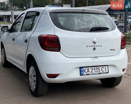 Рено Сандеро 2021 в Киеве на Automoto.ua Белый Рено Сандеро, объемом двигателя 1 л и пробегом 85 тыс. км за 7900 $, фото 14 на Automoto.ua