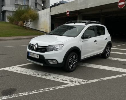 Белый Рено Сандеро, объемом двигателя 1.5 л и пробегом 58 тыс. км за 13300 $, фото 2 на Automoto.ua