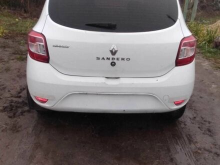 Белый Рено Сандеро, объемом двигателя 1.2 л и пробегом 356 тыс. км за 2200 $, фото 1 на Automoto.ua
