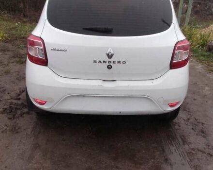Белый Рено Сандеро, объемом двигателя 1.15 л и пробегом 356 тыс. км за 2200 $, фото 1 на Automoto.ua