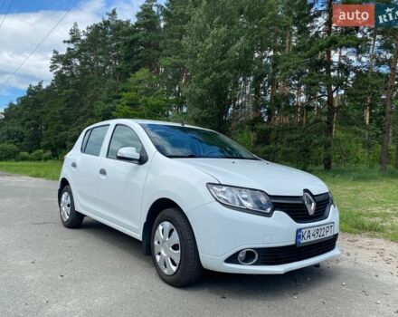 Белый Рено Сандеро, объемом двигателя 1.46 л и пробегом 219 тыс. км за 6400 $, фото 1 на Automoto.ua