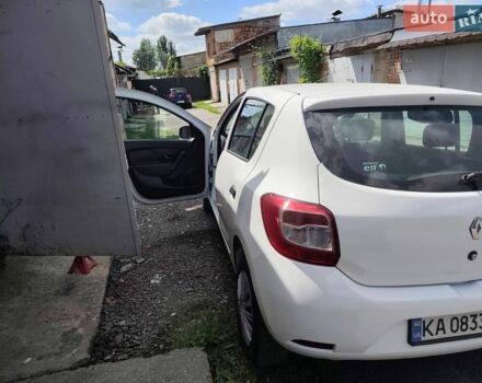 Білий Рено Сандеро, об'ємом двигуна 1.15 л та пробігом 100 тис. км за 7500 $, фото 1 на Automoto.ua