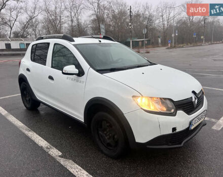 Белый Рено Сандеро, объемом двигателя 1.46 л и пробегом 166 тыс. км за 6700 $, фото 1 на Automoto.ua