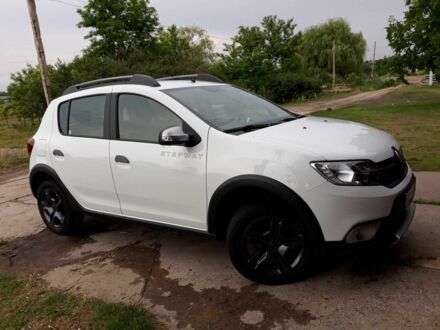 Рено Сандеро 2017 в Арцизе на Automoto.ua Белый Рено Сандеро, объемом двигателя 1.5 л и пробегом 65 тыс. км за 12900 $, фото 1 на Automoto.ua