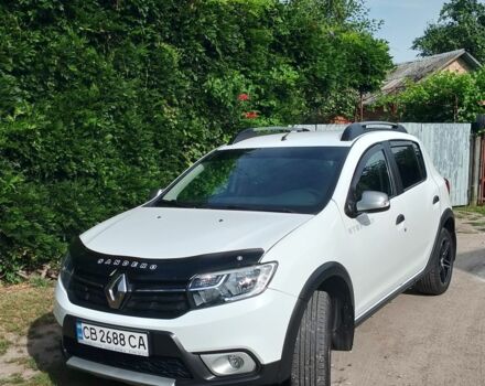 Белый Рено Сандеро, объемом двигателя 1.5 л и пробегом 107 тыс. км за 12000 $, фото 1 на Automoto.ua