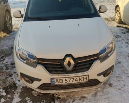 Белый Рено Сандеро, объемом двигателя 0.9 л и пробегом 110 тыс. км за 9500 $, фото 1 на Automoto.ua