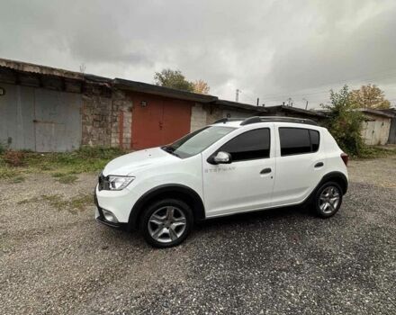 Білий Рено Сандеро, об'ємом двигуна 0.9 л та пробігом 57 тис. км за 9500 $, фото 1 на Automoto.ua