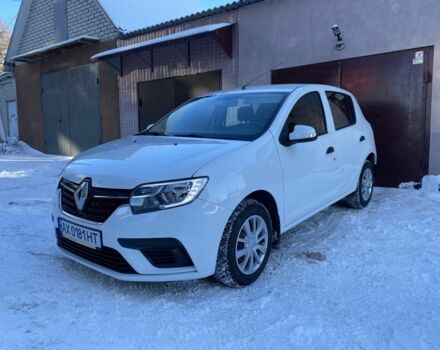 Белый Рено Сандеро, объемом двигателя 1 л и пробегом 51 тыс. км за 8800 $, фото 1 на Automoto.ua